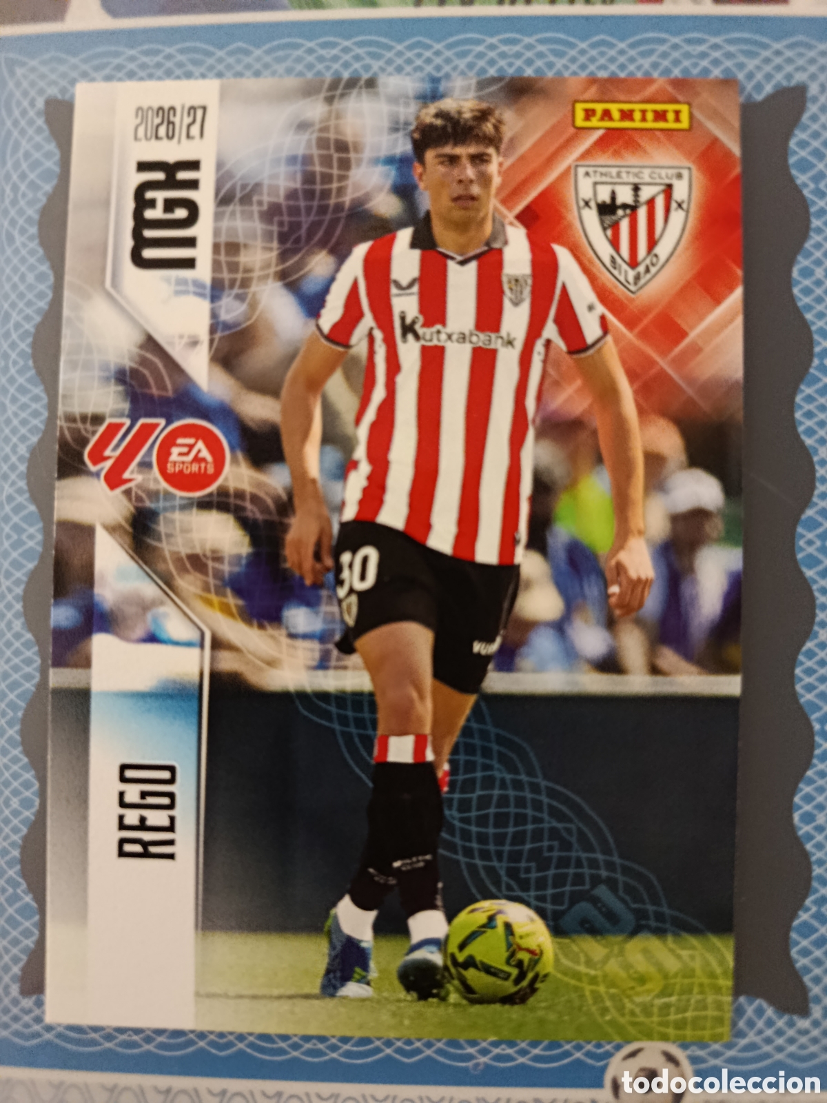Cromos de f&uacute;tbol: MEGACRACKS 2026 2027 26 27 - PANINI - N&ordm; 47 REGO ATHLETIC CLUB DE BILBAO