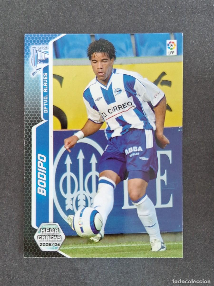 Cromos de f&uacute;tbol: L3 BODIPO DEPORTIVO ALAVES 16 PANINI MEGACRACKS 2005 2006 05 06