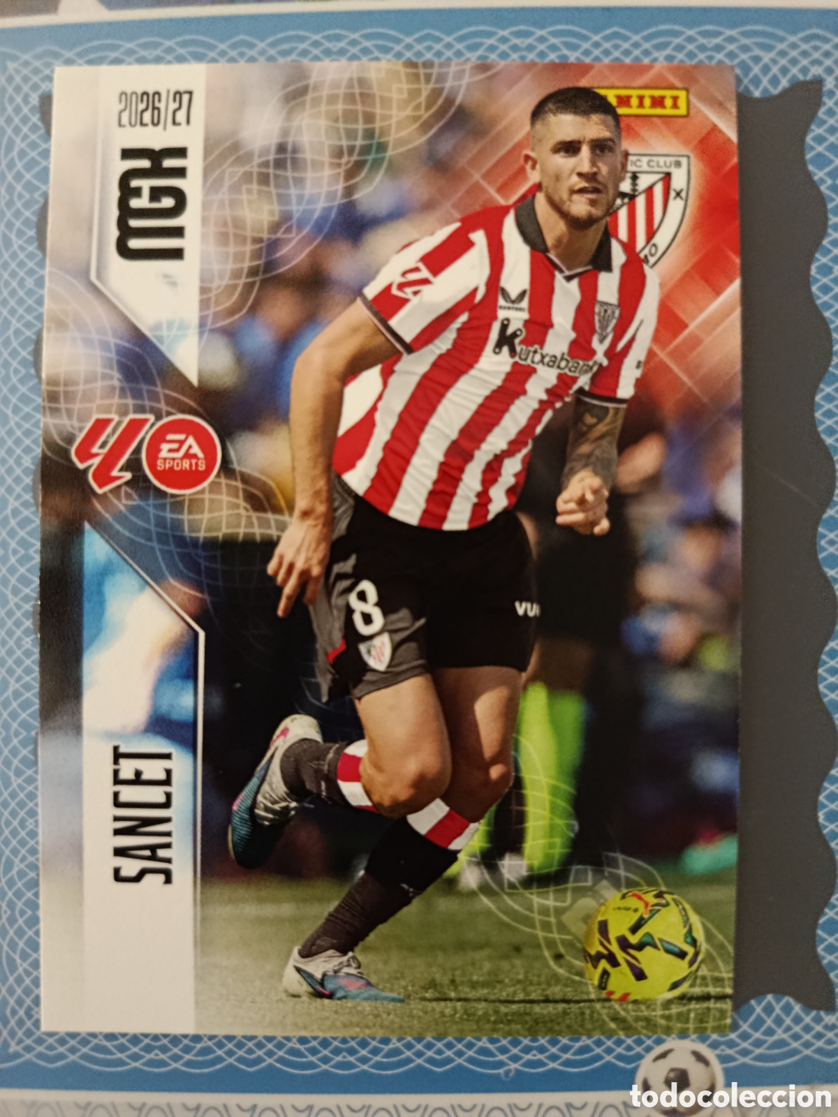 Cromos de f&uacute;tbol: MEGACRACKS 2026 2027 26 27 - PANINI - N&ordm; 48 SANCET ATHLETIC CLUB DE BILBAO