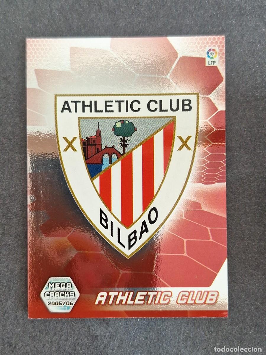 Cromos de f&uacute;tbol: L3 ESCUDO ATHLETIC CLUB DE BILBAO 19 PANINI MEGACRACKS 2005 2006 05 06