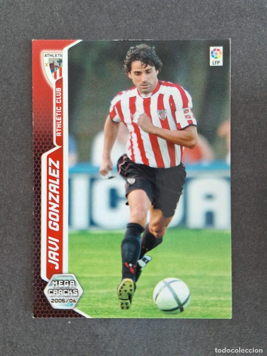 Cromos de f&uacute;tbol: L3 JAVI GONZALEZ ATHLETIC CLUB DE BILBAO 21 PANINI MEGACRACKS 2005 2006 05 06