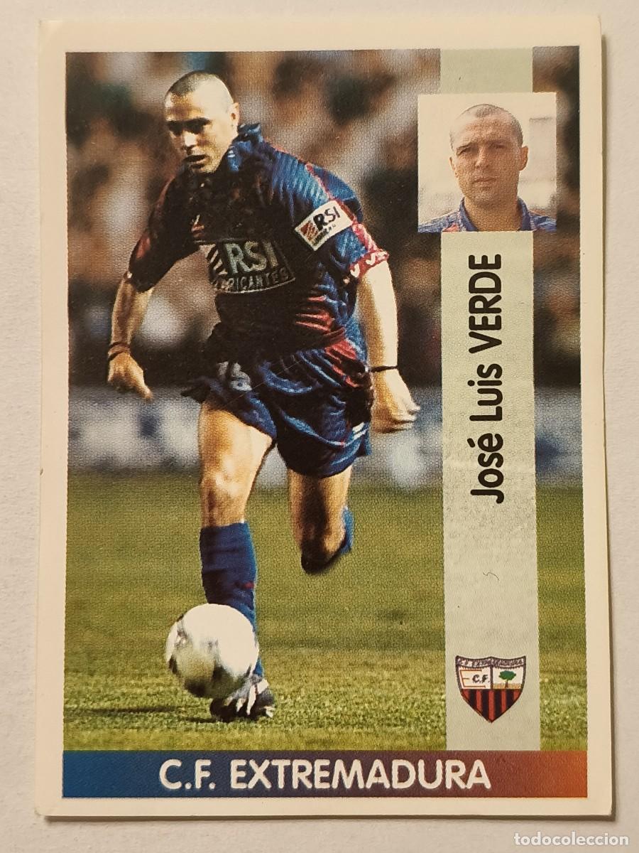 Cromos de f&uacute;tbol: #348 VERDE (C.F. EXTREMADURA) LIGA 96/97 PANINI