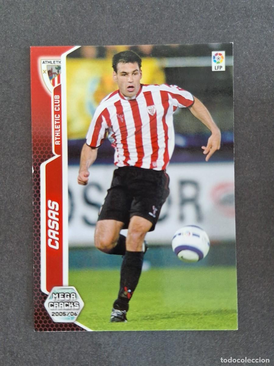 Cromos de f&uacute;tbol: L3 CASAS ATHLETIC CLUB DE BILBAO 25 PANINI MEGACRACKS 2005 2006 05 06