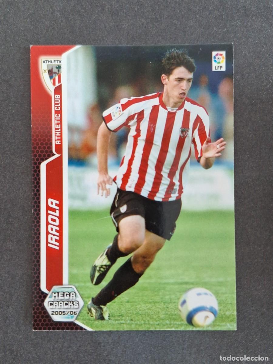 Cromos de f&uacute;tbol: L3 IRAOLA ATHLETIC CLUB DE BILBAO 30 PANINI MEGACRACKS 2005 2006 05 06