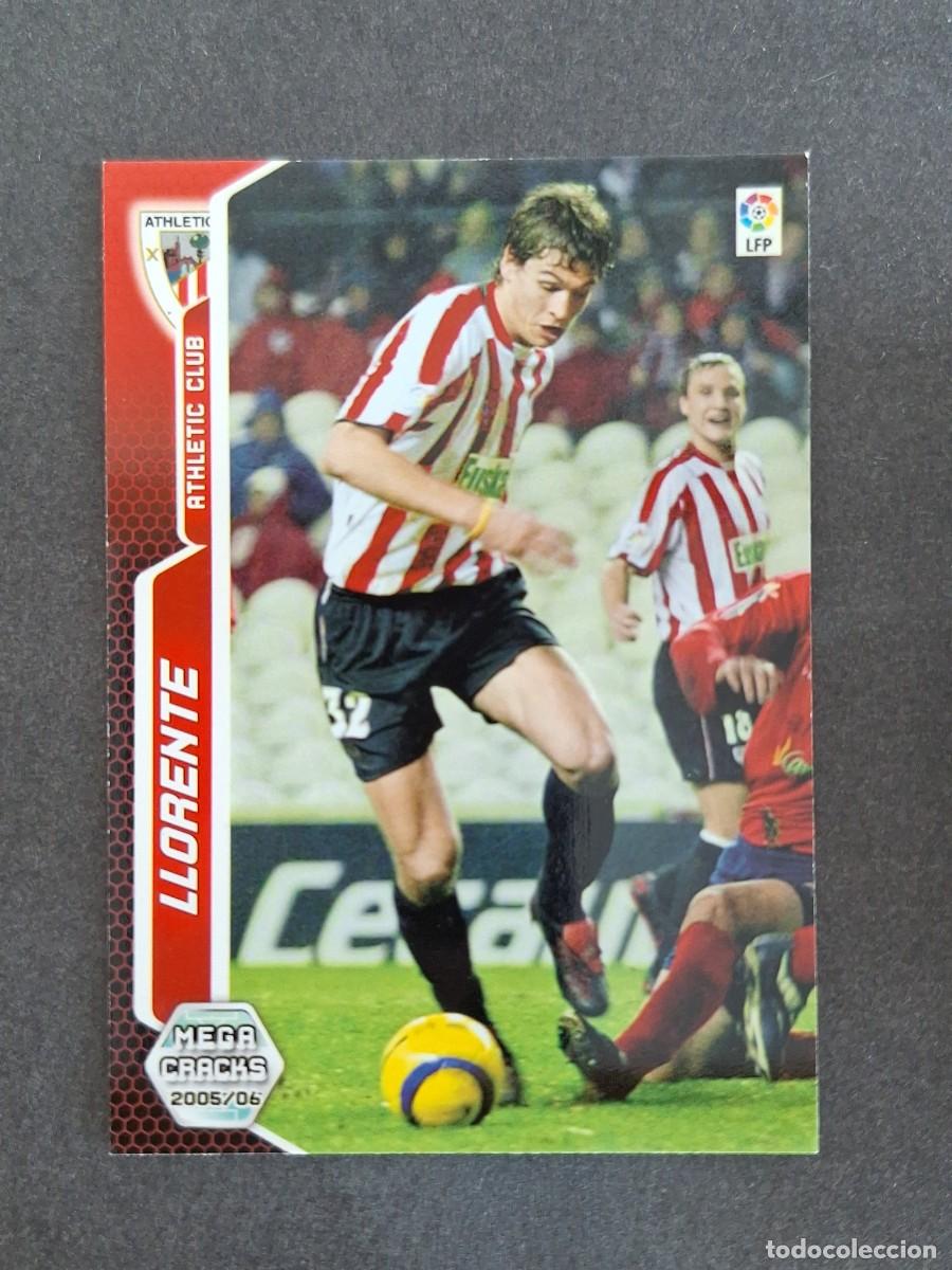 Cromos de Futebol: L3 LLORENTE ATHLETIC CLUB DE BILBAO 36 PANINI MEGACRACKS 2005 2006 05 06