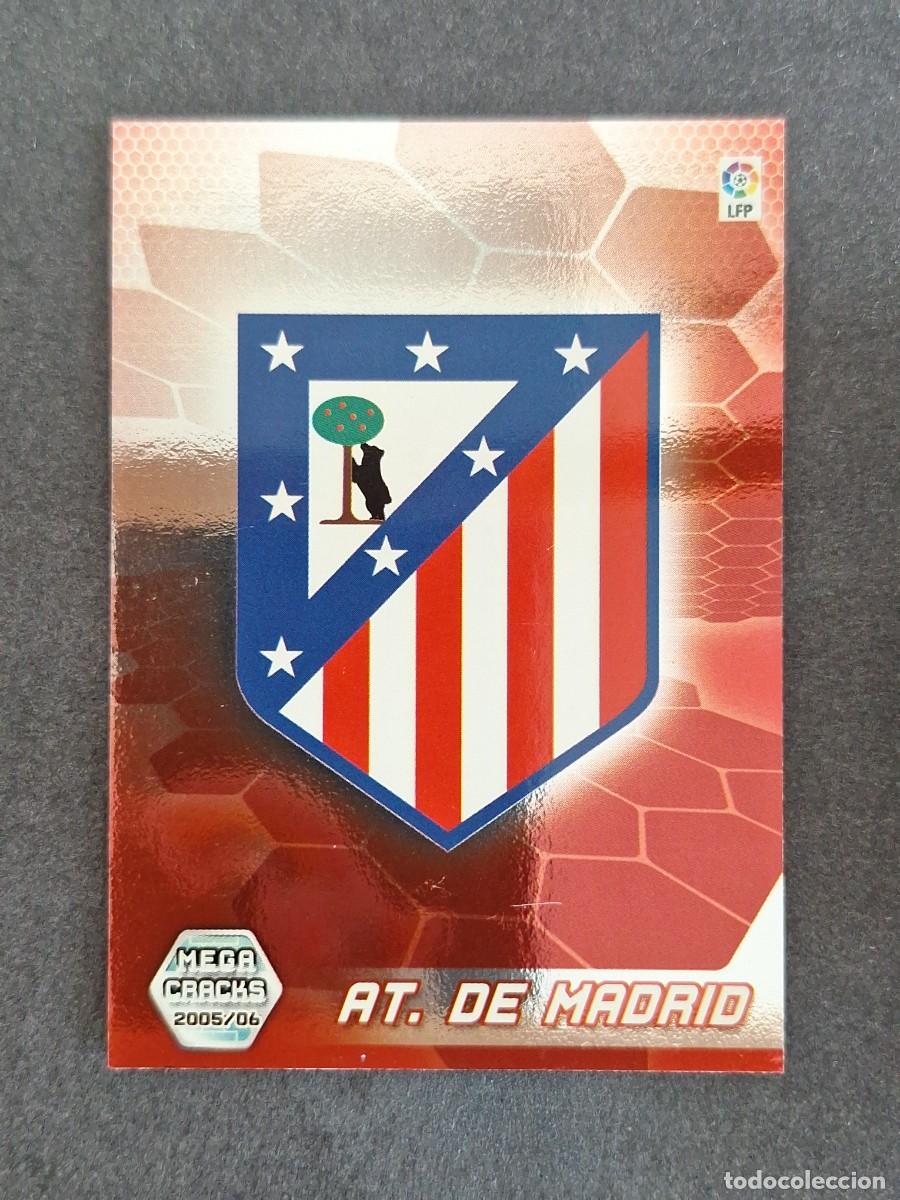 Cromos de Futebol: L3 ESCUDO ATLETICO DE MADRID 37 PANINI MEGACRACKS 2005 2006 05 06
