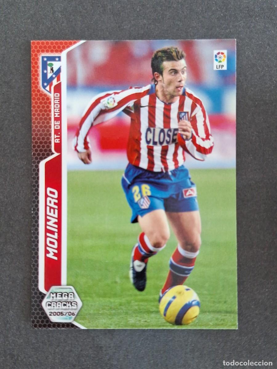 Cromos de Futebol: L3 MOLINERO ATLETICO DE MADRID 40 PANINI MEGACRACKS 2005 2006 05 06