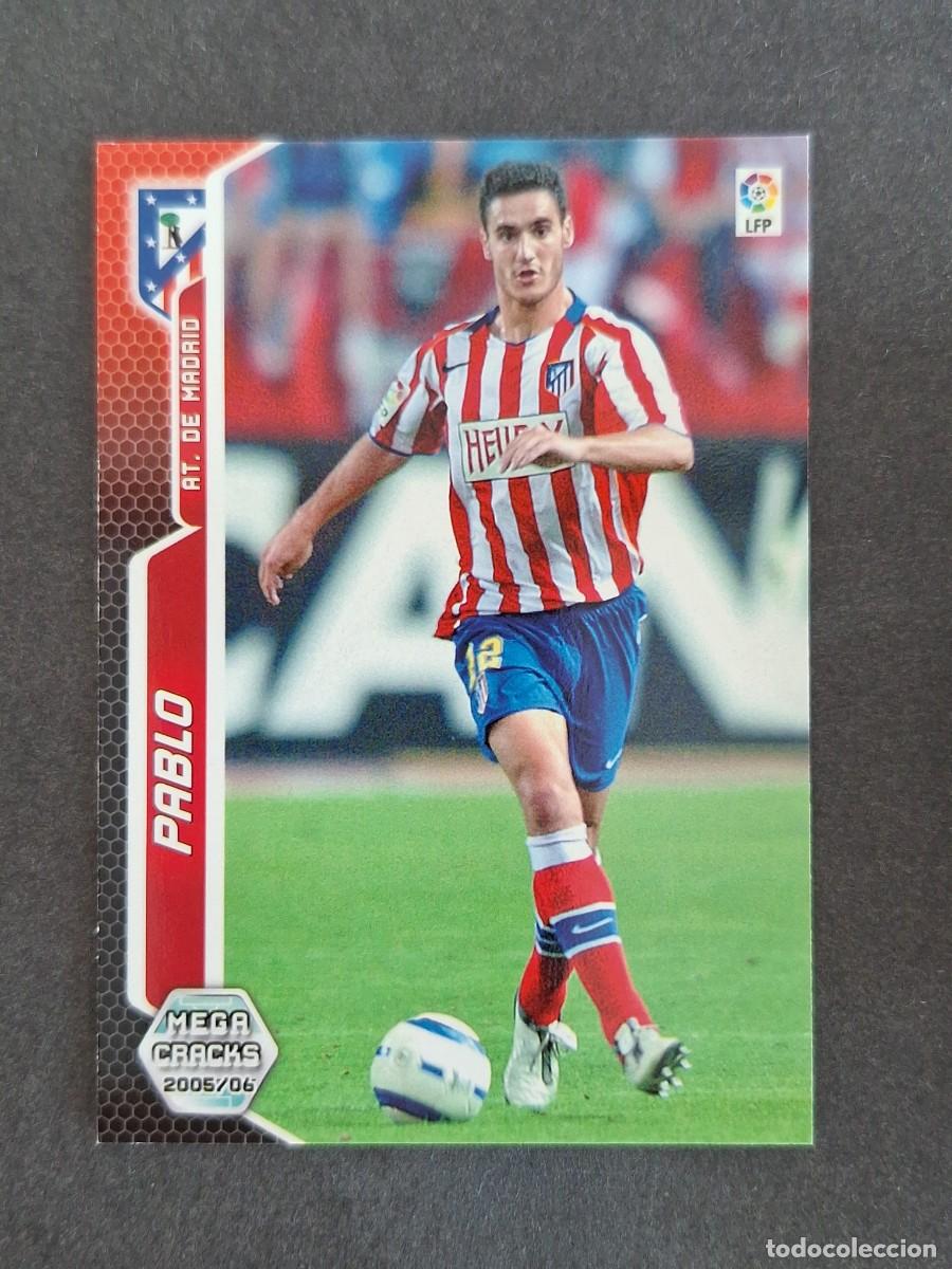 Fu&szlig;ball-Sticker: L3 PABLO ATLETICO DE MADRID 42 PANINI MEGACRACKS 2005 2006 05 06
