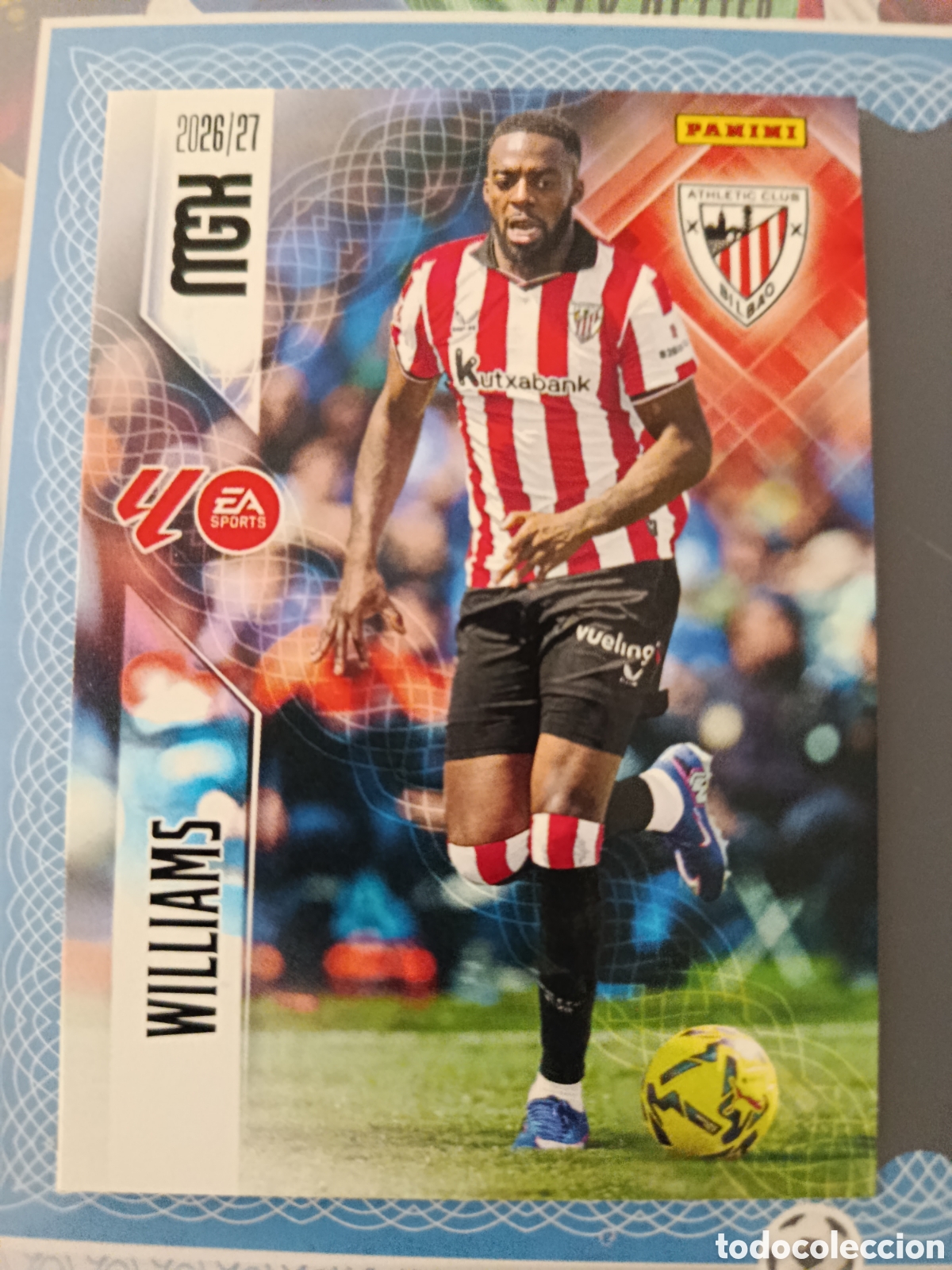 Fu&szlig;ball-Sticker: MEGACRACKS 2026 2027 26 27 - PANINI - N&ordm; 52 WILLIAMS ATHLETIC CLUB DE BILBAO