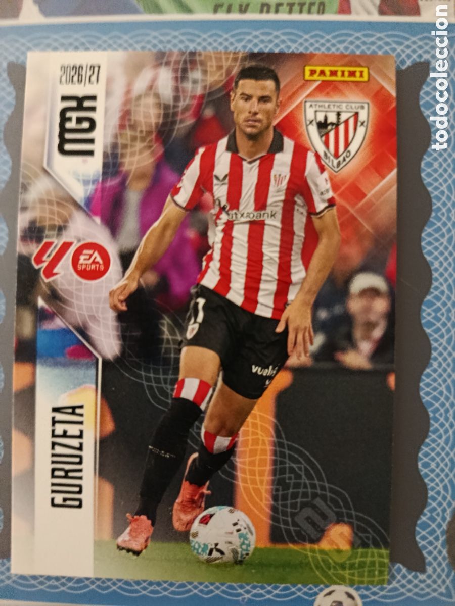 Figurine di Calcio: MEGACRACKS 2026 2027 26 27 - PANINI - N&ordm; 53 GURUZETA ATHLETIC CLUB DE BILBAO
