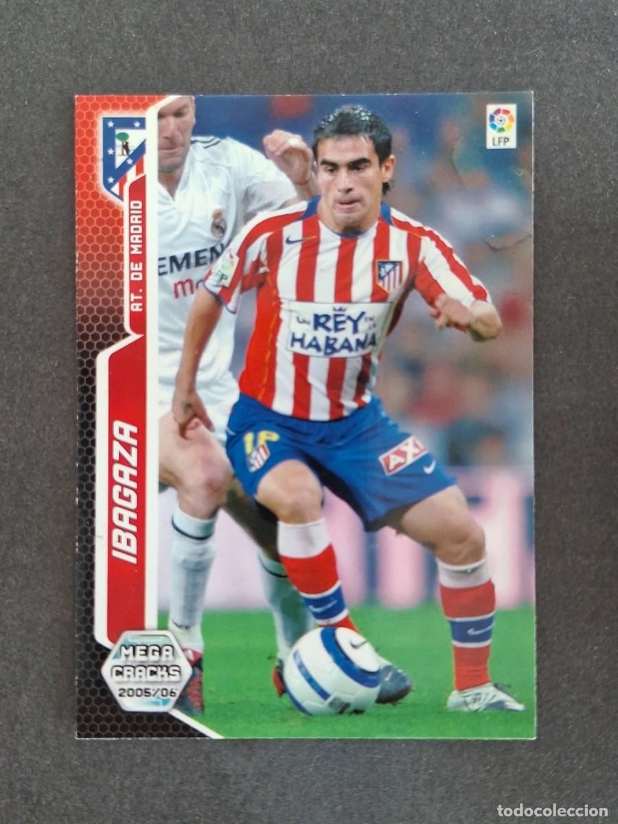 Figurine di Calcio: L3 IBAGAZA ATLETICO DE MADRID 48 PANINI MEGACRACKS 2005 2006 05 06
