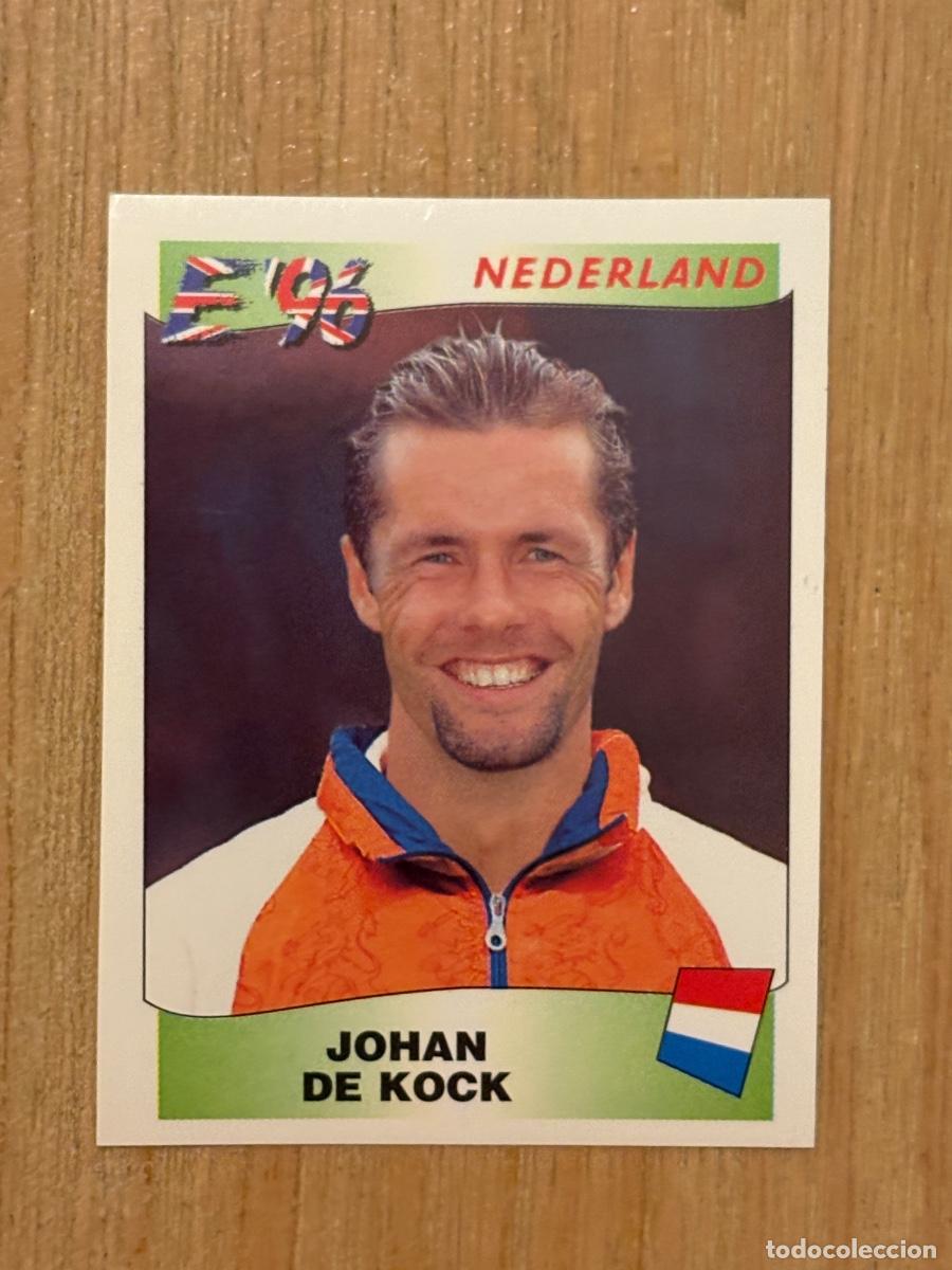 Cromos de f&uacute;tbol: 44. CROMO EUROCOPA 96 INGLATERRA 96 EURO SIN PEGAR HOLANDA JOHAN DE KOCK N 82