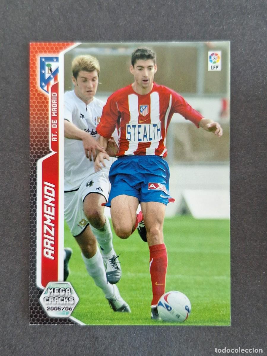 Figurine di Calcio: L3 ARIZMENDI ATLETICO DE MADRID 52 PANINI MEGACRACKS 2005 2006 05 06