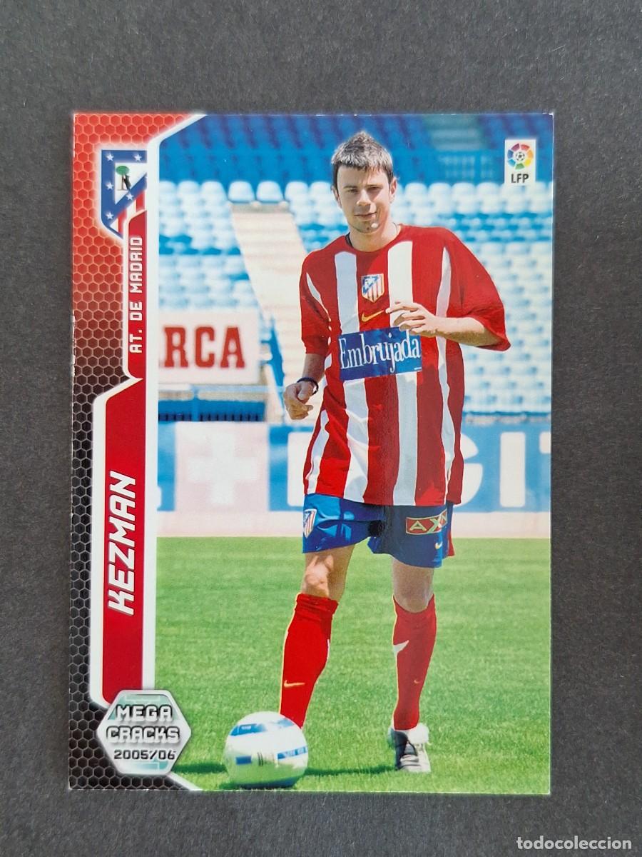 Figurine di Calcio: L3 KEZMAN ATLETICO DE MADRID 54 PANINI MEGACRACKS 2005 2006 05 06