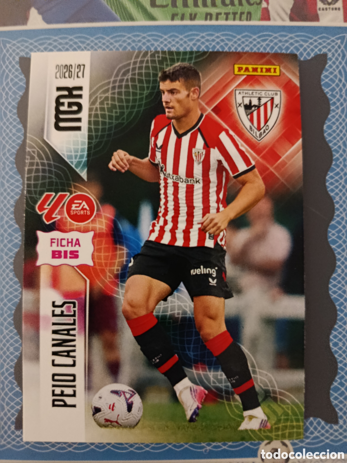 Cromos de f&uacute;tbol: MEGACRACKS 2026 2027 26 27 - PANINI - N&ordm; 47 BIS PEIO CANALES ATHLETIC CLUB DE BILBAO