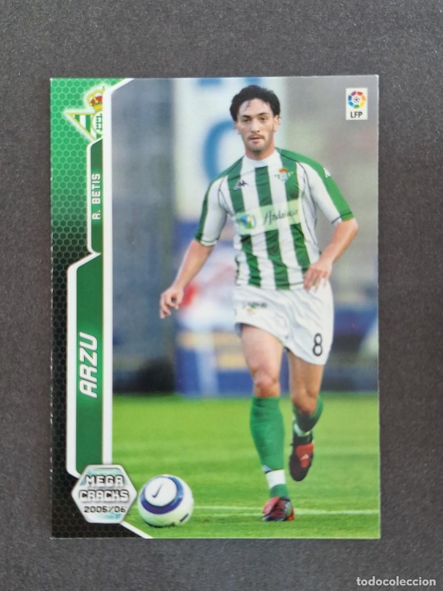 Cromos de f&uacute;tbol: L3 ARZU REAL BETIS BALOMPIE 81 PANINI MEGACRACKS 2005 2006 05 06