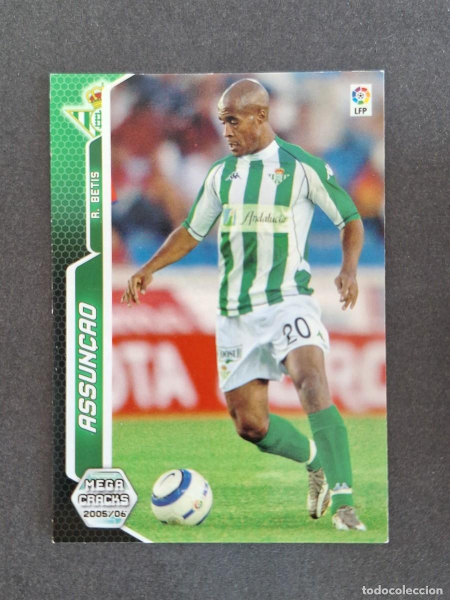 Cromos de f&uacute;tbol: L3 ASSUN&Ccedil;AO REAL BETIS BALOMPIE 82 PANINI MEGACRACKS 2005 2006 05 06