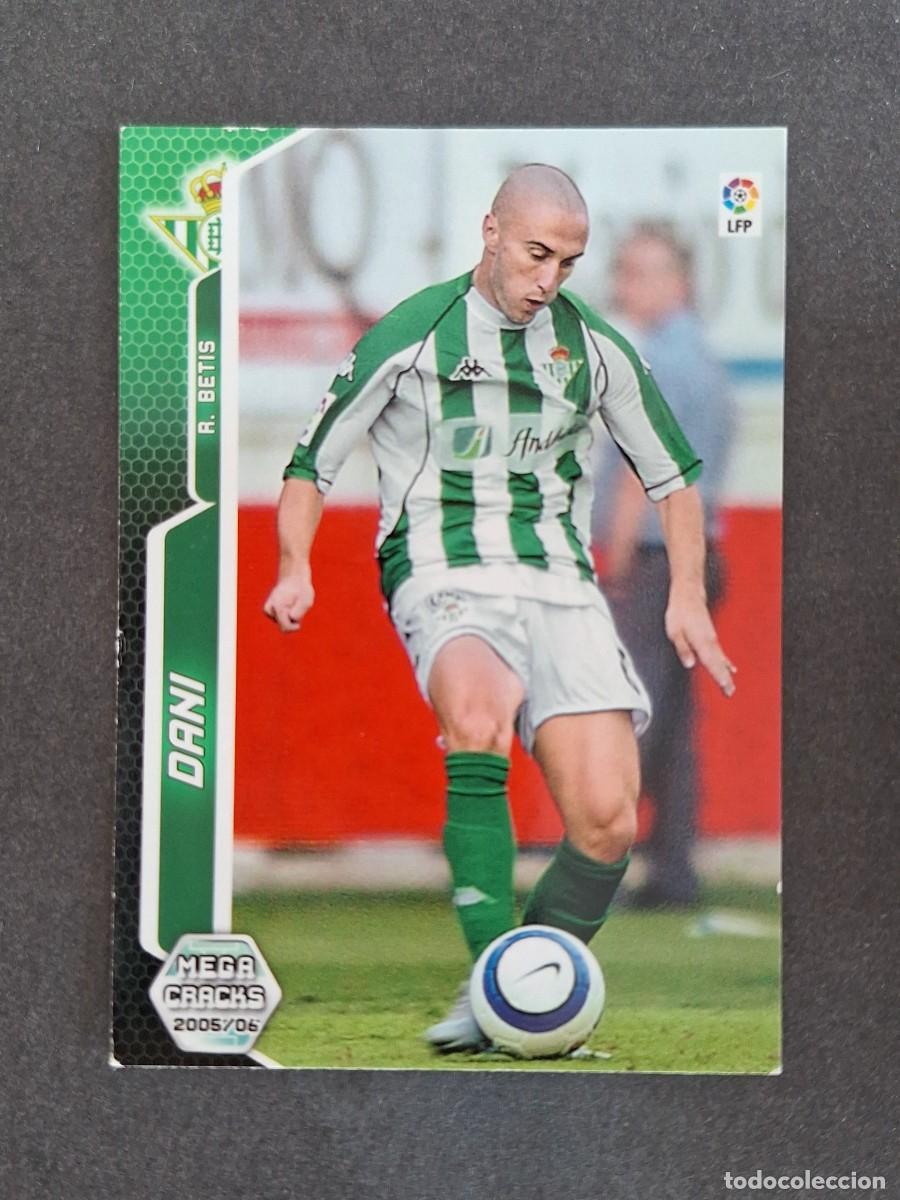 Cromos de f&uacute;tbol: L3 DANI REAL BETIS BALOMPIE 88 PANINI MEGACRACKS 2005 2006 05 06
