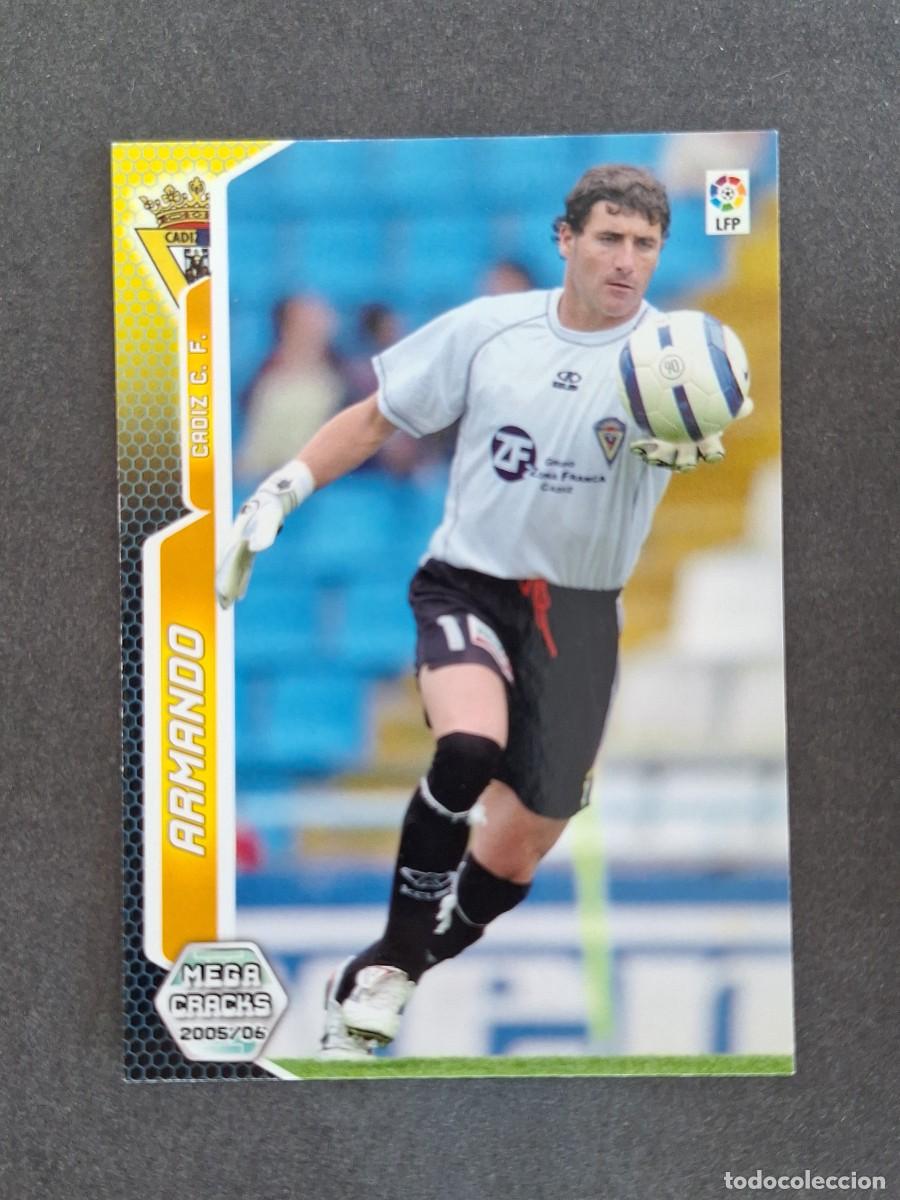 Cromos de f&uacute;tbol: L3 ARMANDO CADIZ C. F. 92 PANINI MEGACRACKS 2005 2006 05 06