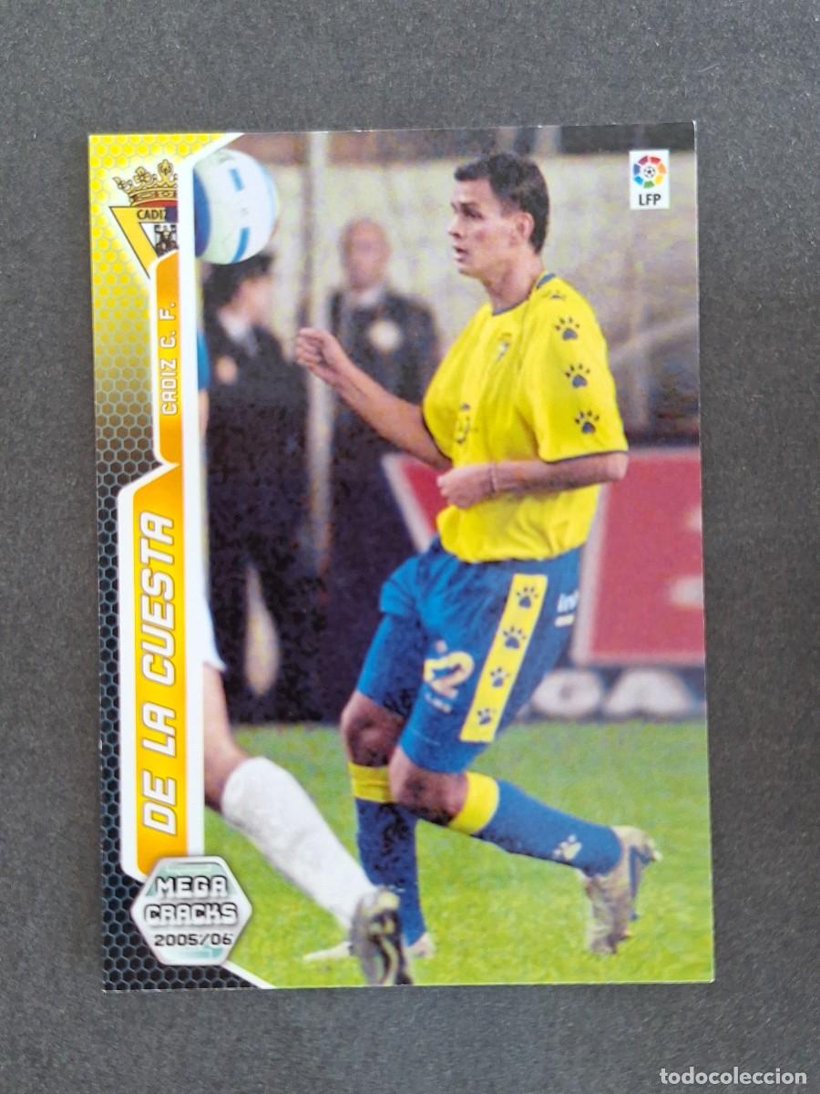 Cromos de f&uacute;tbol: L3 DE LA CUESTA CADIZ C. F. 97 PANINI MEGACRACKS 2005 2006 05 06