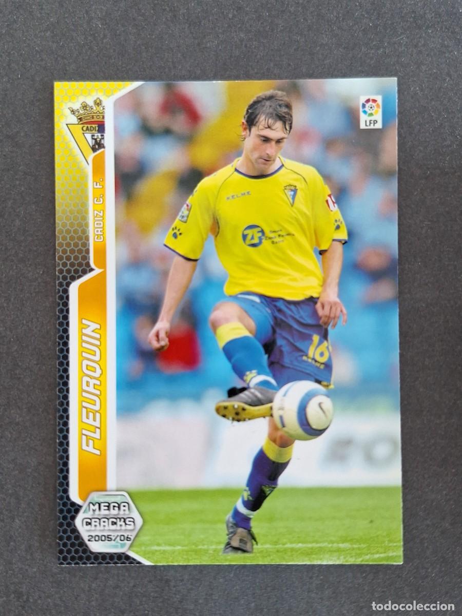 Football Stickers: L3 FLEURQUIN CADIZ C. F. 99 PANINI MEGACRACKS 2005 2006 05 06