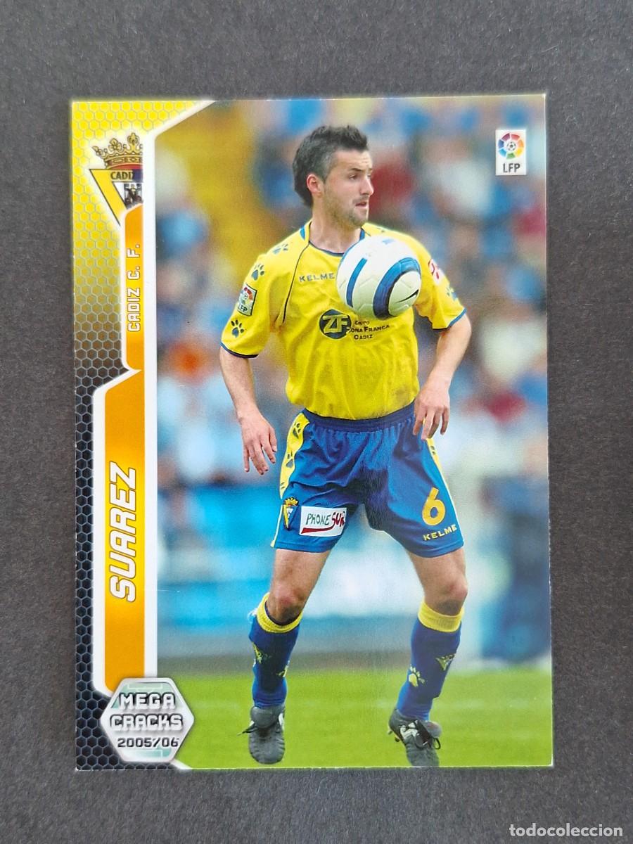 Cromos de Futebol: L3 SUAREZ CADIZ C. F. 101 PANINI MEGACRACKS 2005 2006 05 06