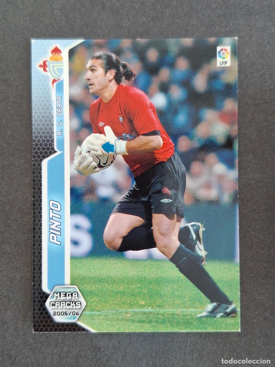 Cromos de f&uacute;tbol: L3 PINTO CELTA DE VIGO 110 PANINI MEGACRACKS 2005 2006 05 06