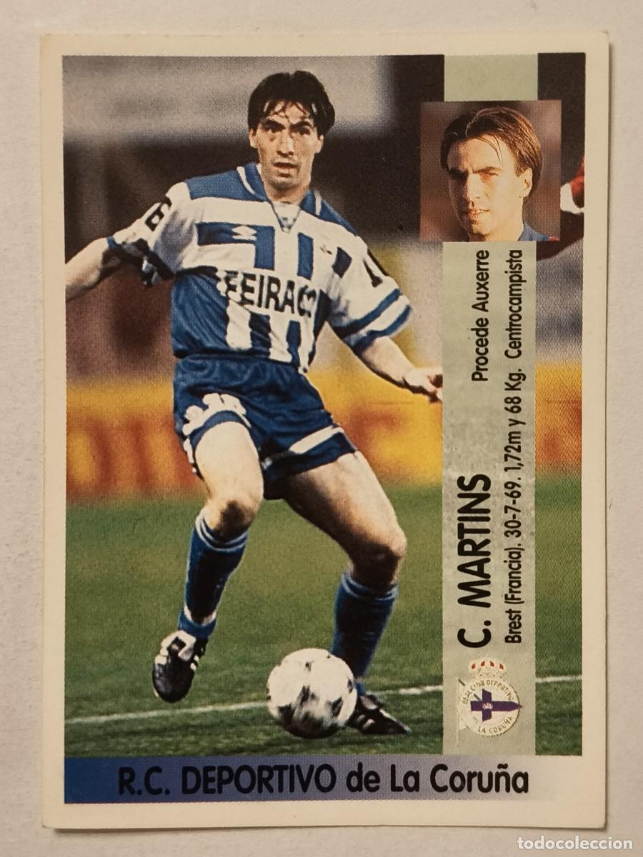 Cromos de f&uacute;tbol: #354 MARTINS ULTIMO FICHAJE (DEPORTIVO CORU&Ntilde;A) LIGA 96/97 PANINI