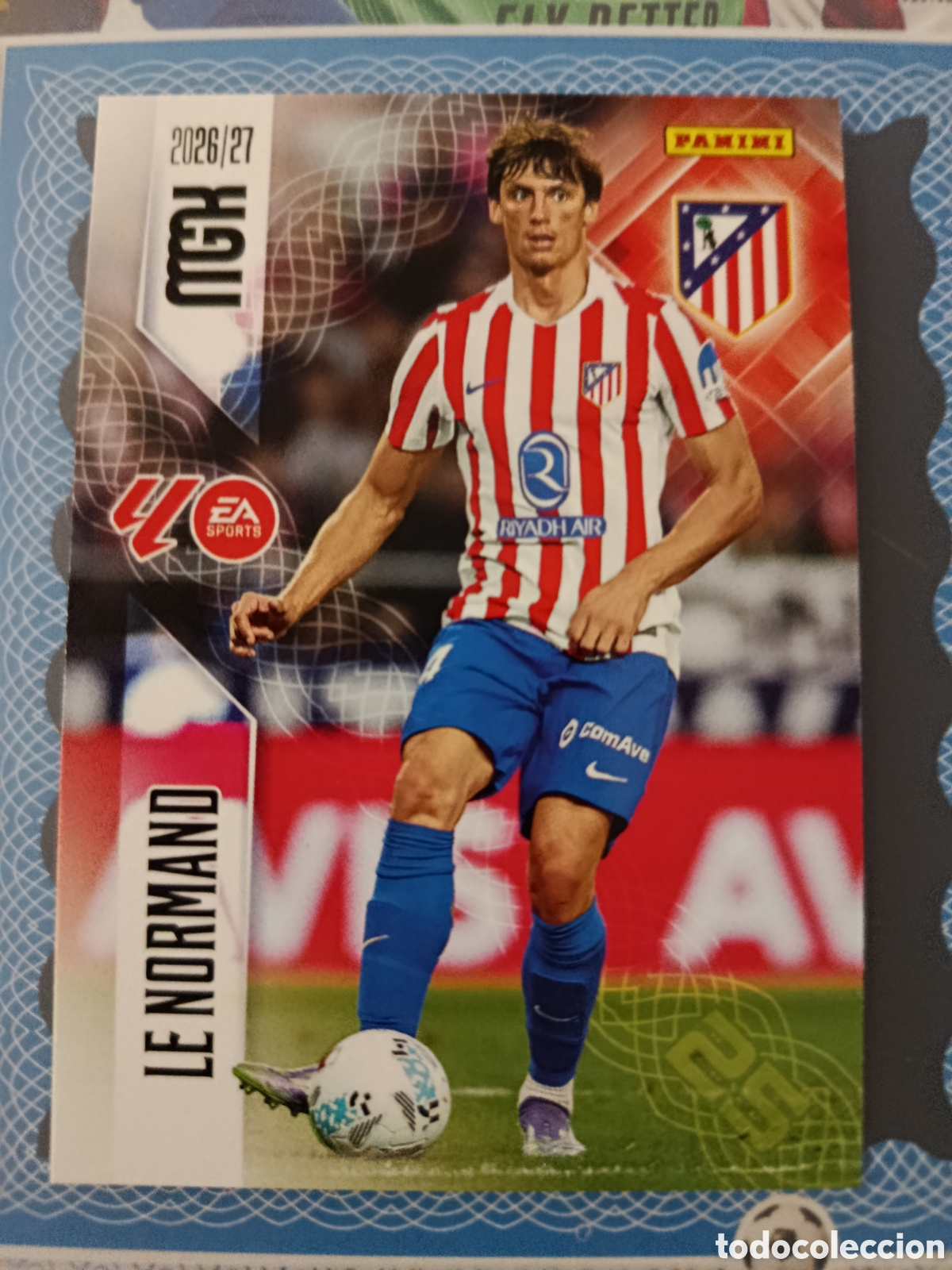 Cromos de f&uacute;tbol: MEGACRACKS 2026 2027 26 27 - PANINI - N&ordm; 59 LE NORMAND ATL&Eacute;TICO DE MADRID