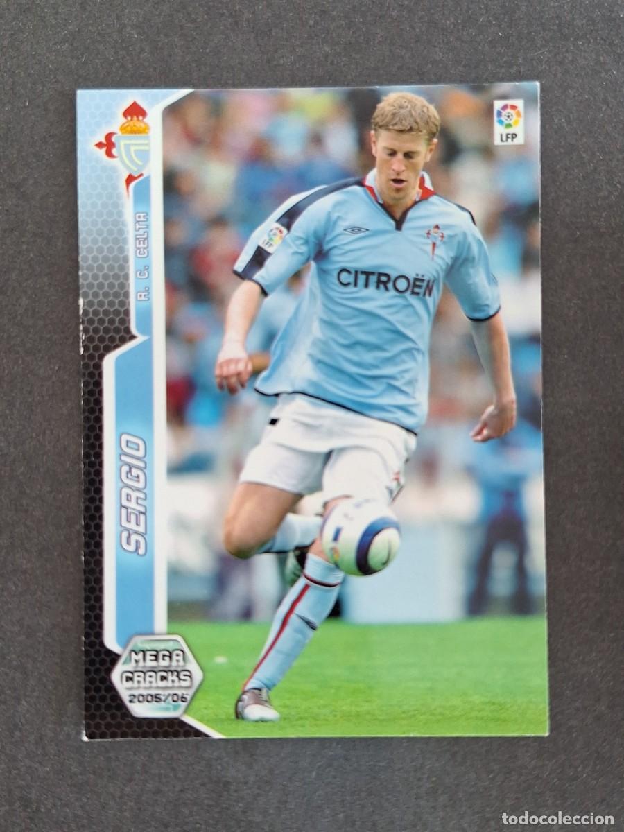 Cromos de f&uacute;tbol: L3 SERGIO CELTA DE VIGO 112 PANINI MEGACRACKS 2005 2006 05 06