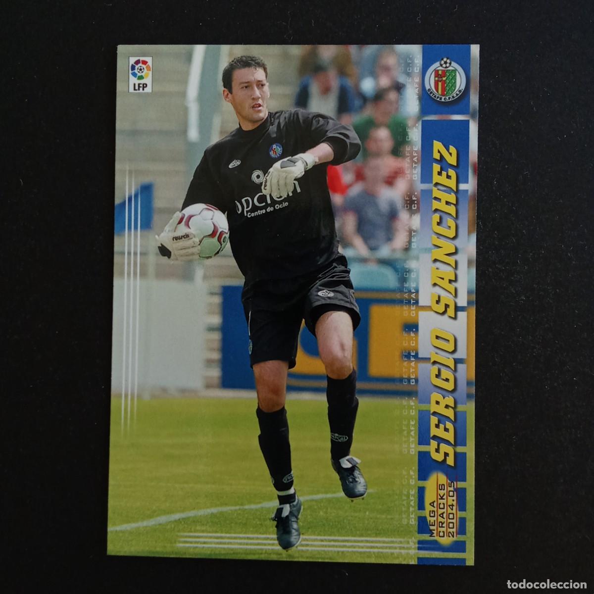 Cromos de f&uacute;tbol: 128 SERGIO SANCHEZ GETAFE LIGA 2004 2005 04 05 MEGACRACKS PANINI -