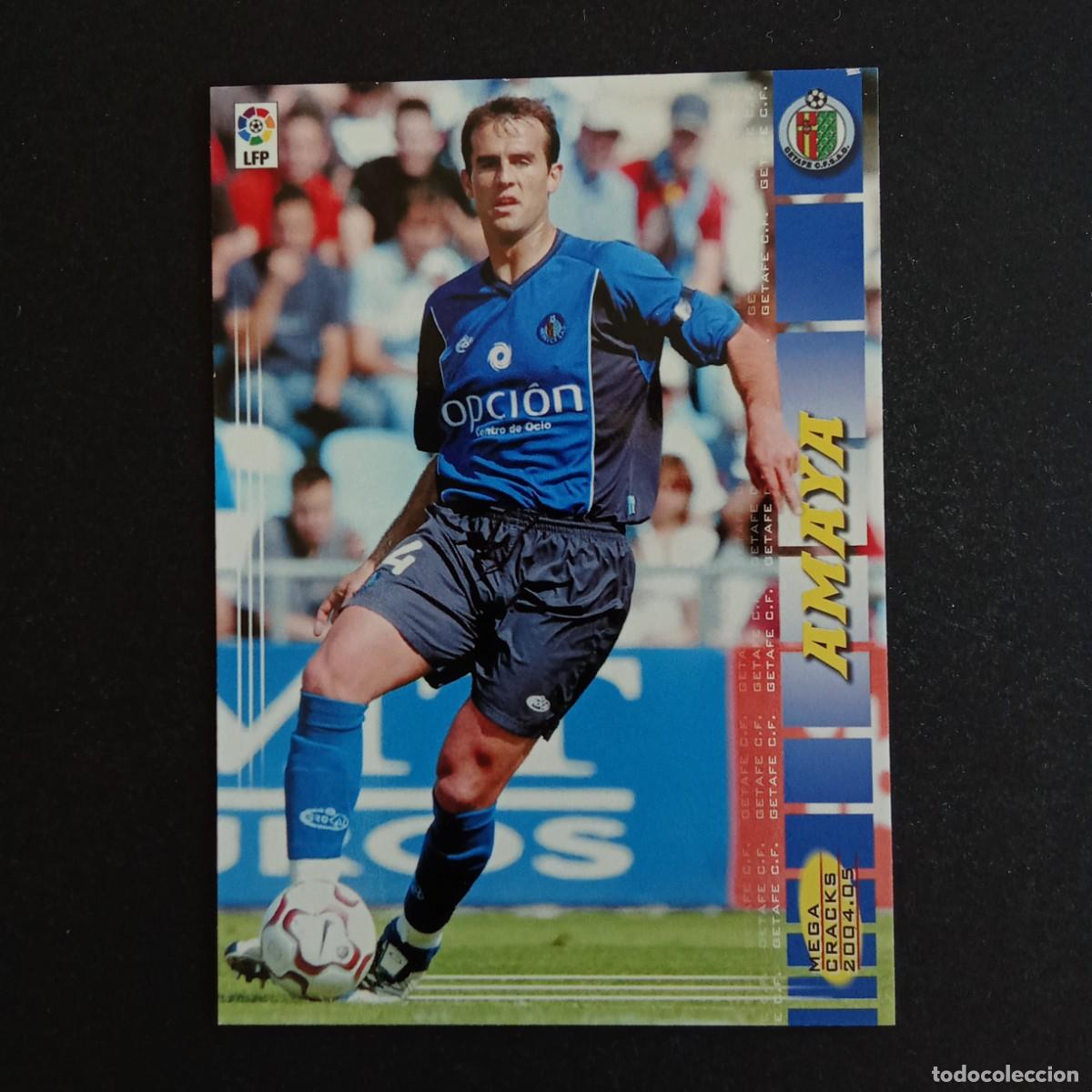 Cromos de f&uacute;tbol: 131 AMAYA GETAFE LIGA 2004 2005 04 05 MEGACRACKS PANINI -
