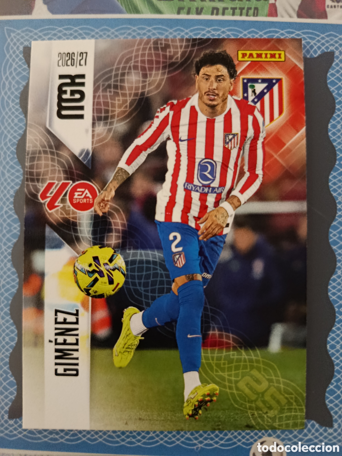 Cromos de f&uacute;tbol: MEGACRACKS 2026 2027 26 27 - PANINI - N&ordm; 61 GIM&Eacute;NEZ ATL&Eacute;TICO DE MADRID