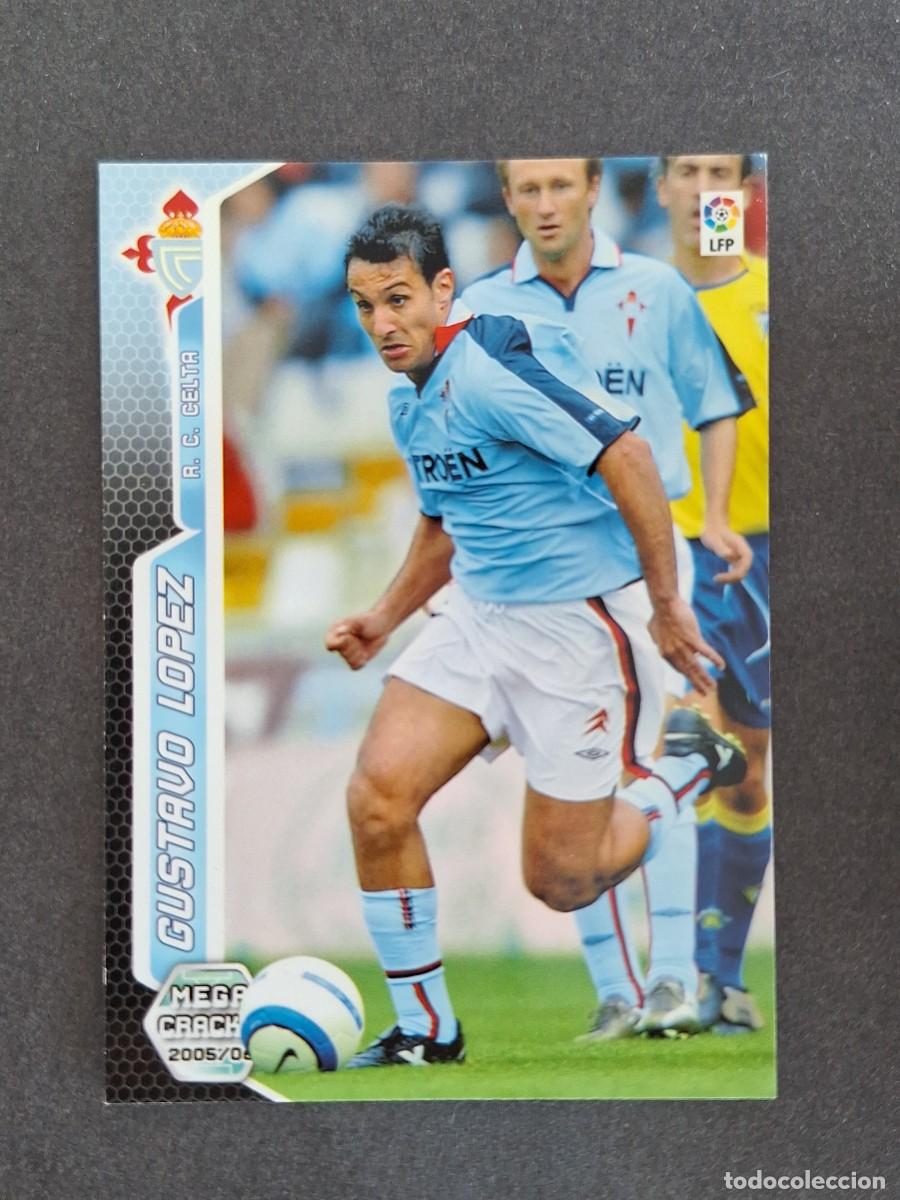 Cromos de f&uacute;tbol: L3 GUSTAVO LOPEZ CELTA DE VIGO 121 PANINI MEGACRACKS 2005 2006 05 06