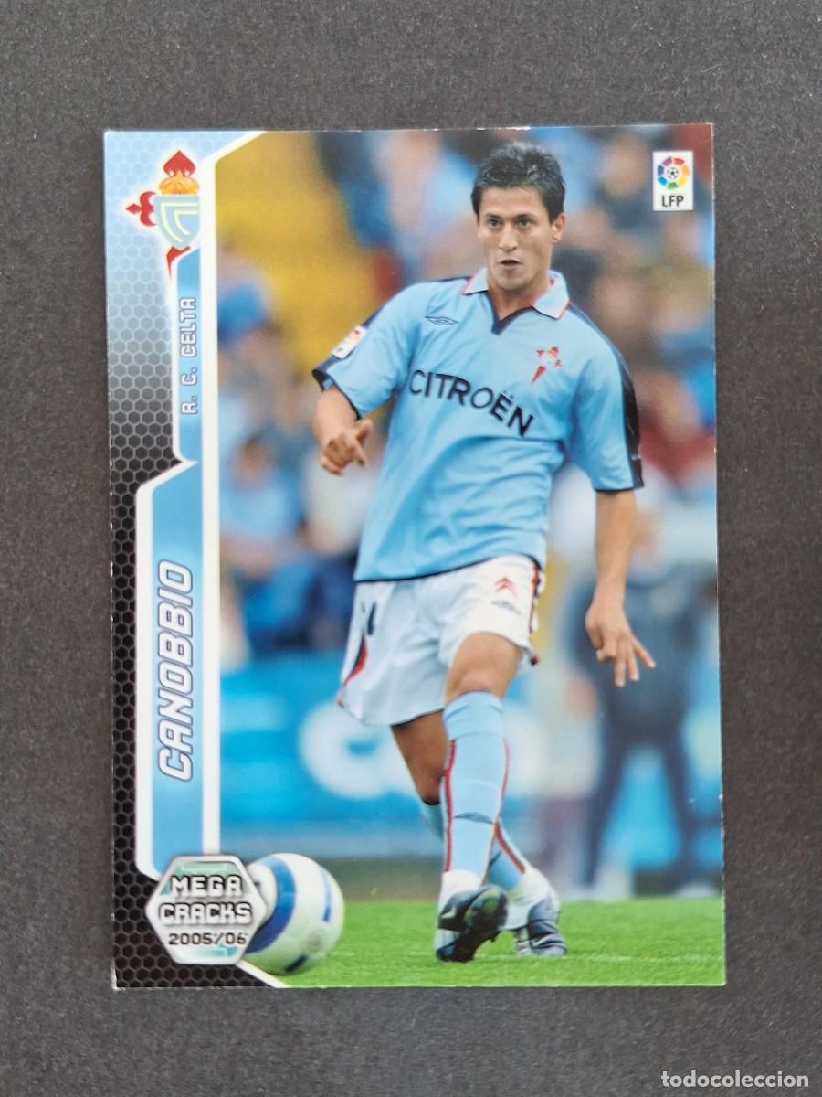 Cromos de f&uacute;tbol: L3 CANOBBIO CELTA DE VIGO 122 PANINI MEGACRACKS 2005 2006 05 06