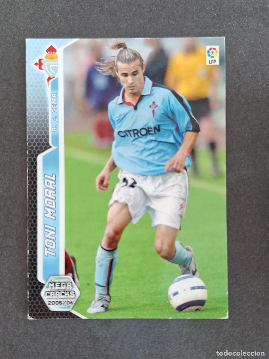 Cromos de f&uacute;tbol: L3 TONI MORAL CELTA DE VIGO 123 PANINI MEGACRACKS 2005 2006 05 06