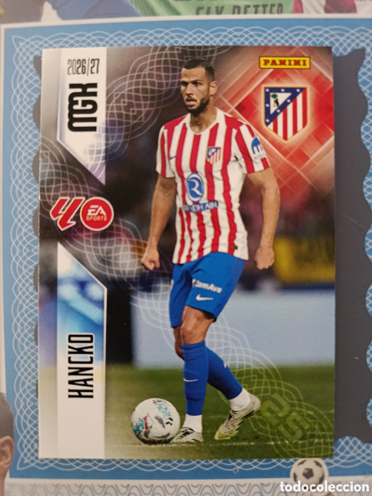 Cromos de f&uacute;tbol: MEGACRACKS 2026 2027 26 27 - PANINI - N&ordm; 62 HANCKO ATL&Eacute;TICO DE MADRID