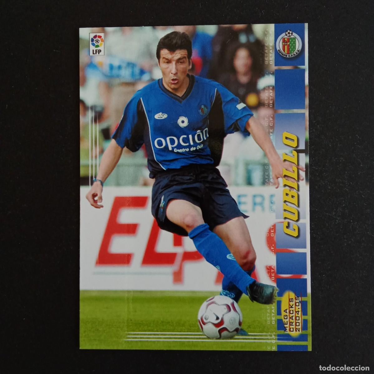 Cromos de f&uacute;tbol: 137 CUBILLO GETAFE LIGA 2004 2005 04 05 MEGACRACKS PANINI -