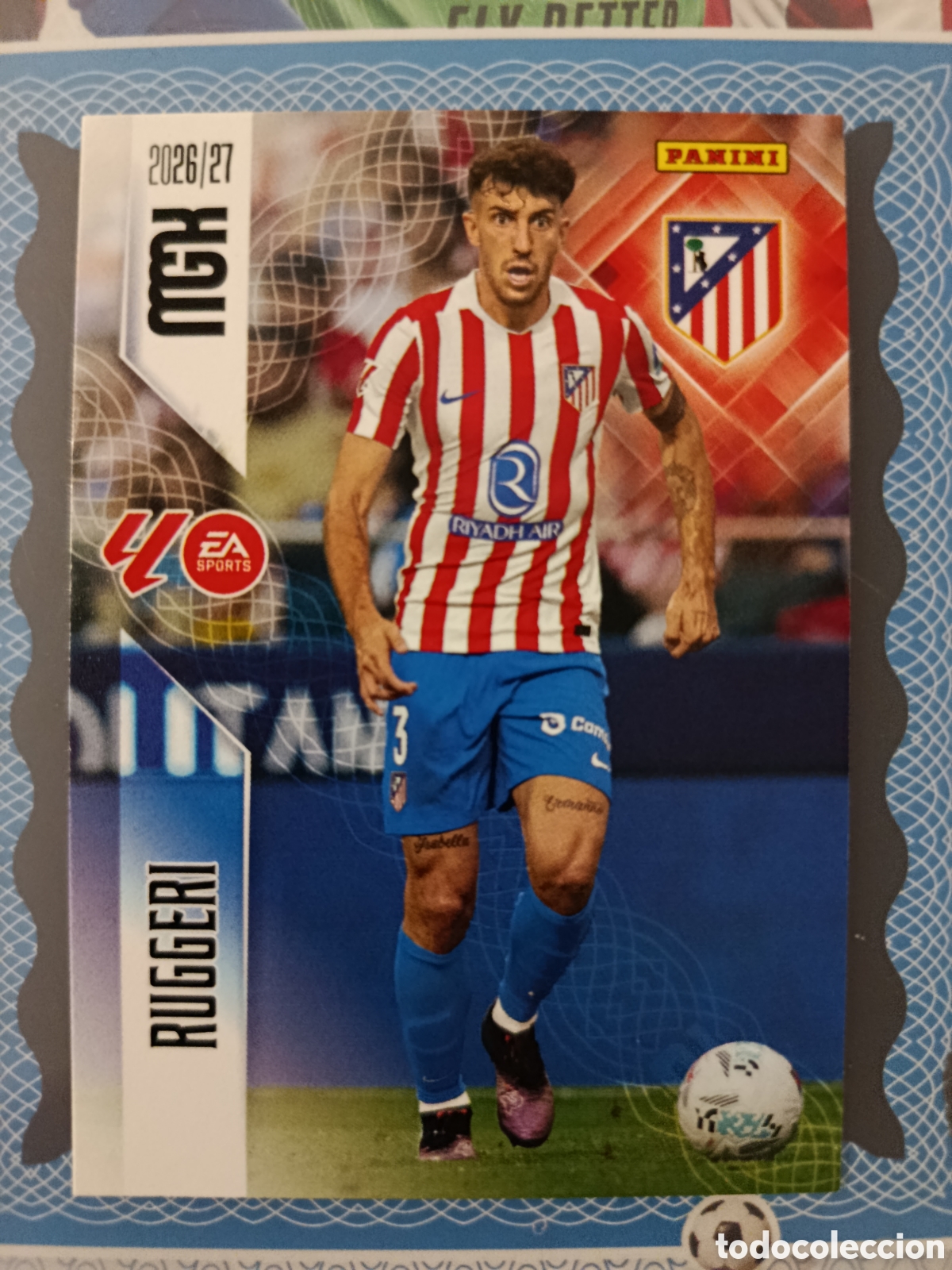 Cromos de f&uacute;tbol: MEGACRACKS 2026 2027 26 27 - PANINI - N&ordm; 63 RUGGERI ATL&Eacute;TICO DE MADRID