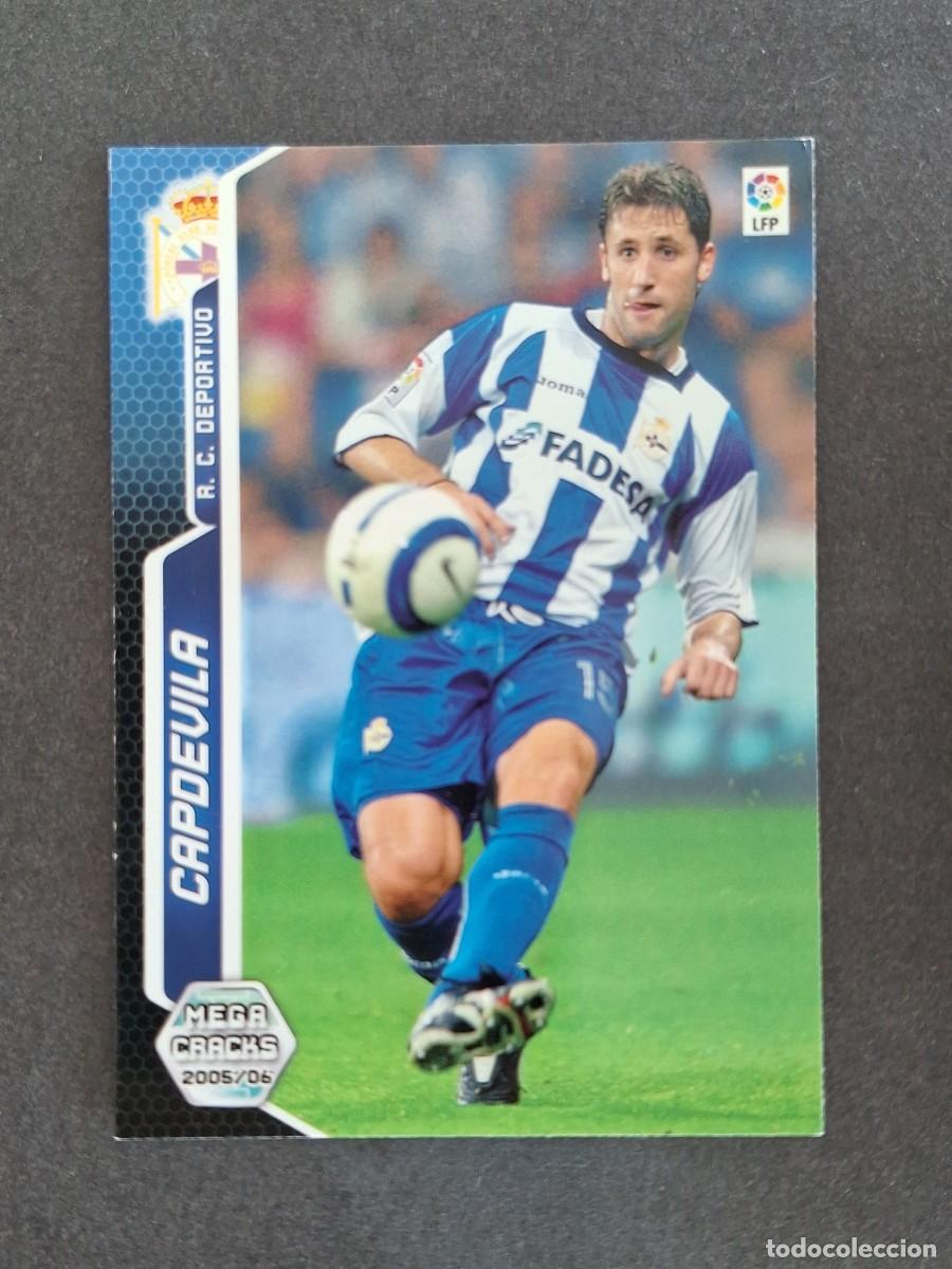 Cromos de f&uacute;tbol: L3 CAPDEVILA DEPORTIVO DE LA CORU&Ntilde;A 135 PANINI MEGACRACKS 2005 2006 05 06