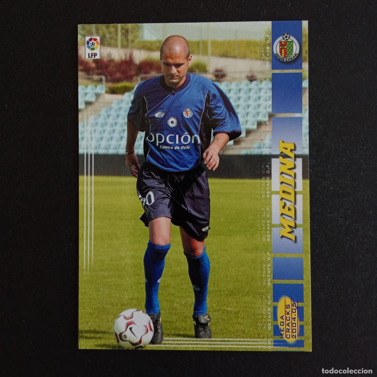Cromos de f&uacute;tbol: 139 MEDINA GETAFE LIGA 2004 2005 04 05 MEGACRACKS PANINI -