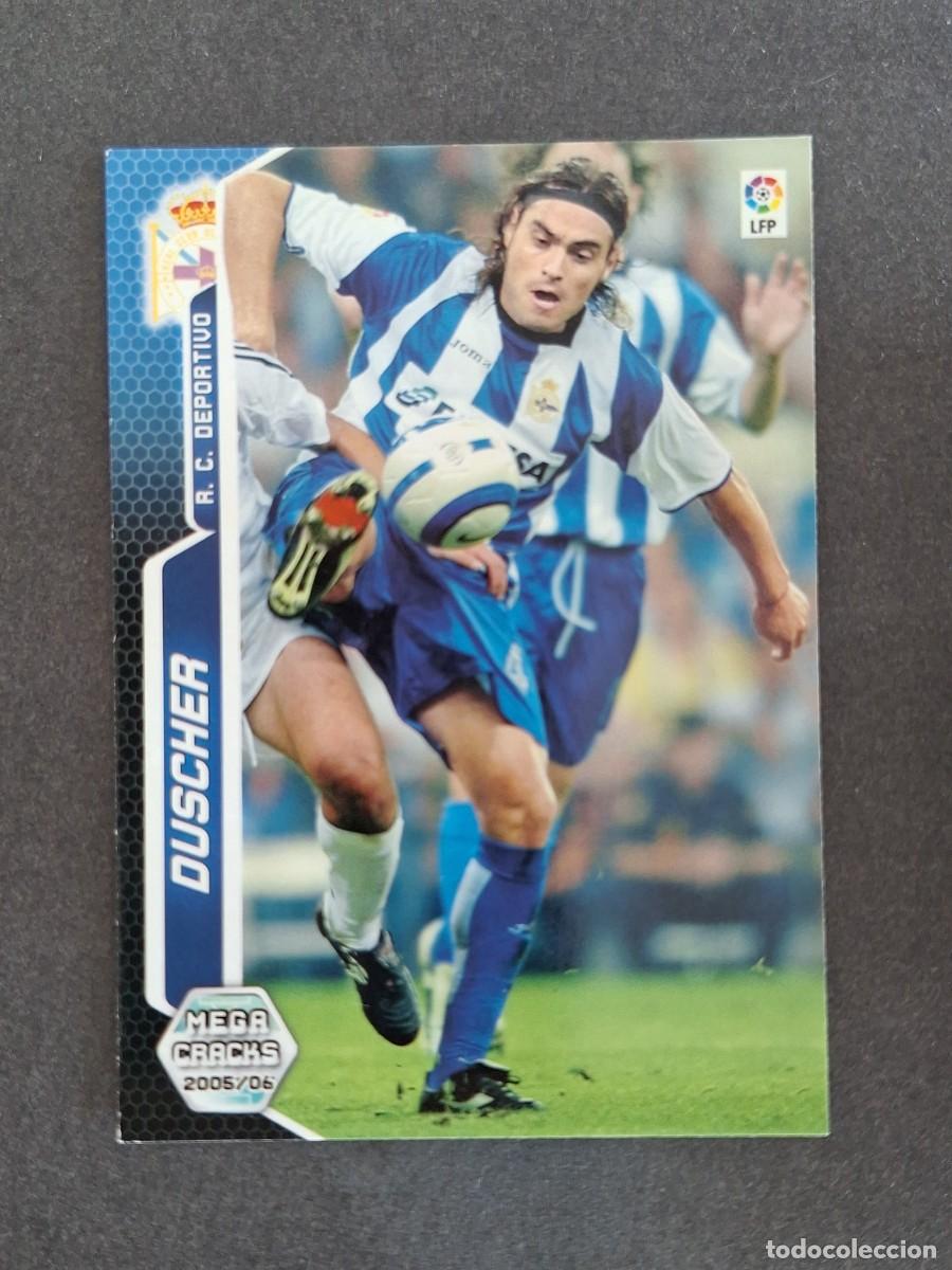 Cromos de f&uacute;tbol: L3 DUSCHER DEPORTIVO DE LA CORU&Ntilde;A 136 PANINI MEGACRACKS 2005 2006 05 06