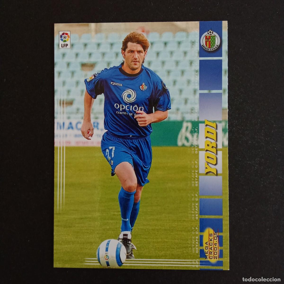 Fu&szlig;ball-Sticker: 141 YORDI GETAFE LIGA 2004 2005 04 05 MEGACRACKS PANINI -