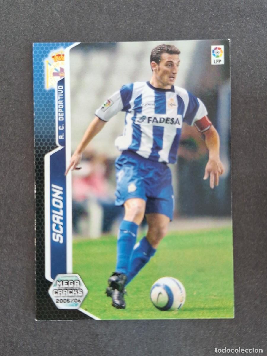Football Stickers: L3 SCALONI DEPORTIVO DE LA CORU&Ntilde;A 139 PANINI MEGACRACKS 2005 2006 05 06