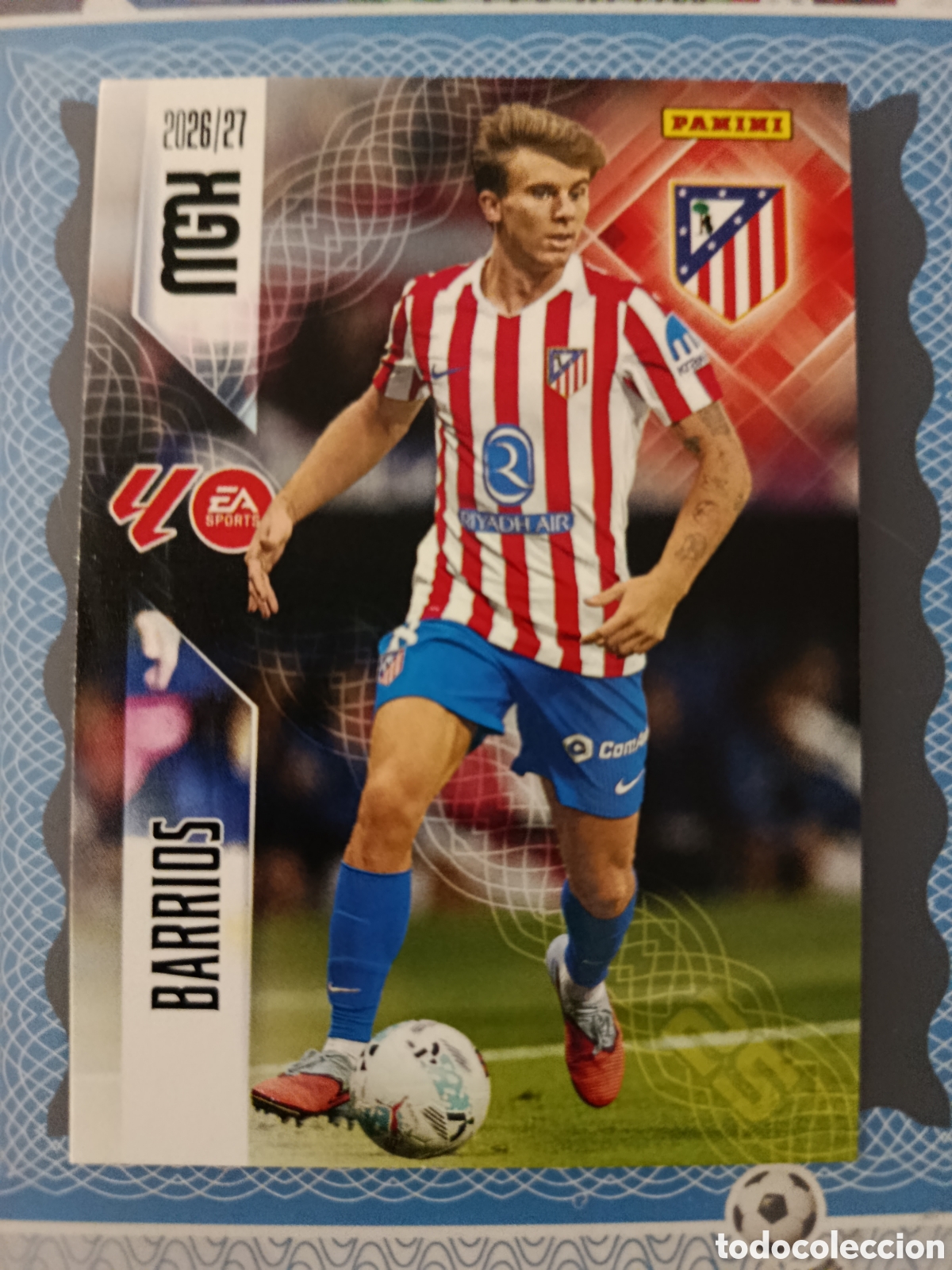 Cromos de f&uacute;tbol: MEGACRACKS 2026 2027 26 27 - PANINI - N&ordm; 65 BARRIOS ATL&Eacute;TICO DE MADRID