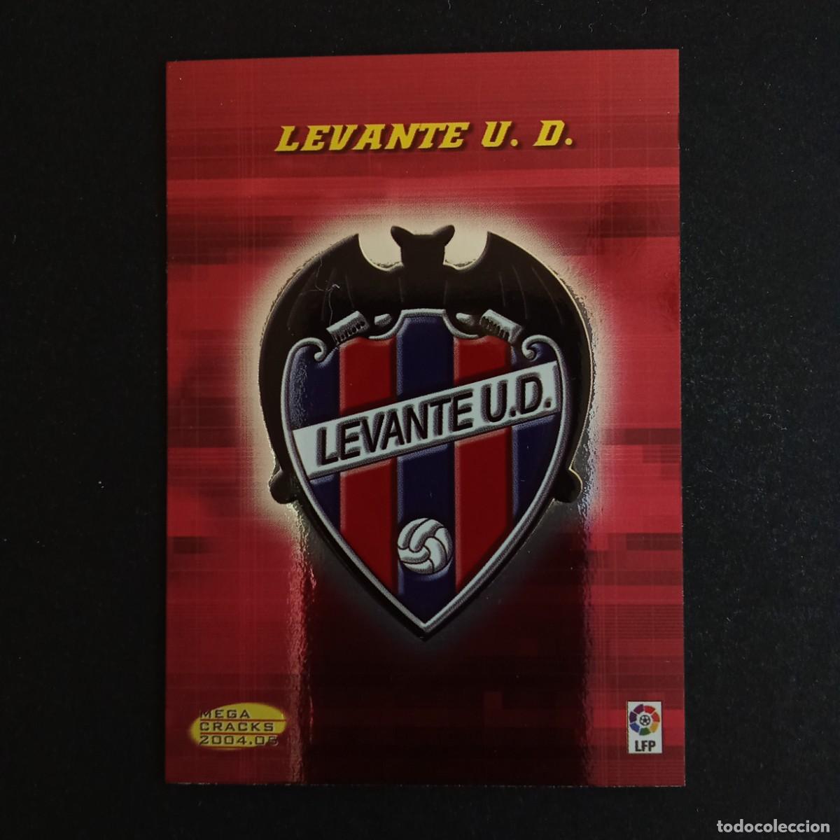 Cromos de f&uacute;tbol: 145 ESCUDO LEVANTE LIGA 2004 2005 04 05 MEGACRACKS PANINI -
