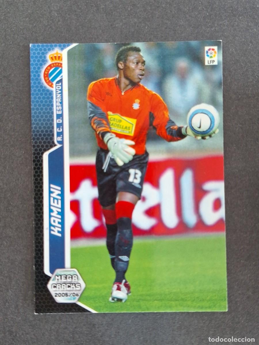 Cromos de f&uacute;tbol: L3 KAMENI R. C. D. ESPA&Ntilde;OL 146 PANINI MEGACRACKS 2005 2006 05 06