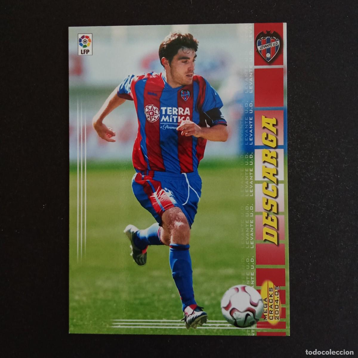 Cromos de f&uacute;tbol: 147 DESCARGA LEVANTE LIGA 2004 2005 04 05 MEGACRACKS PANINI -