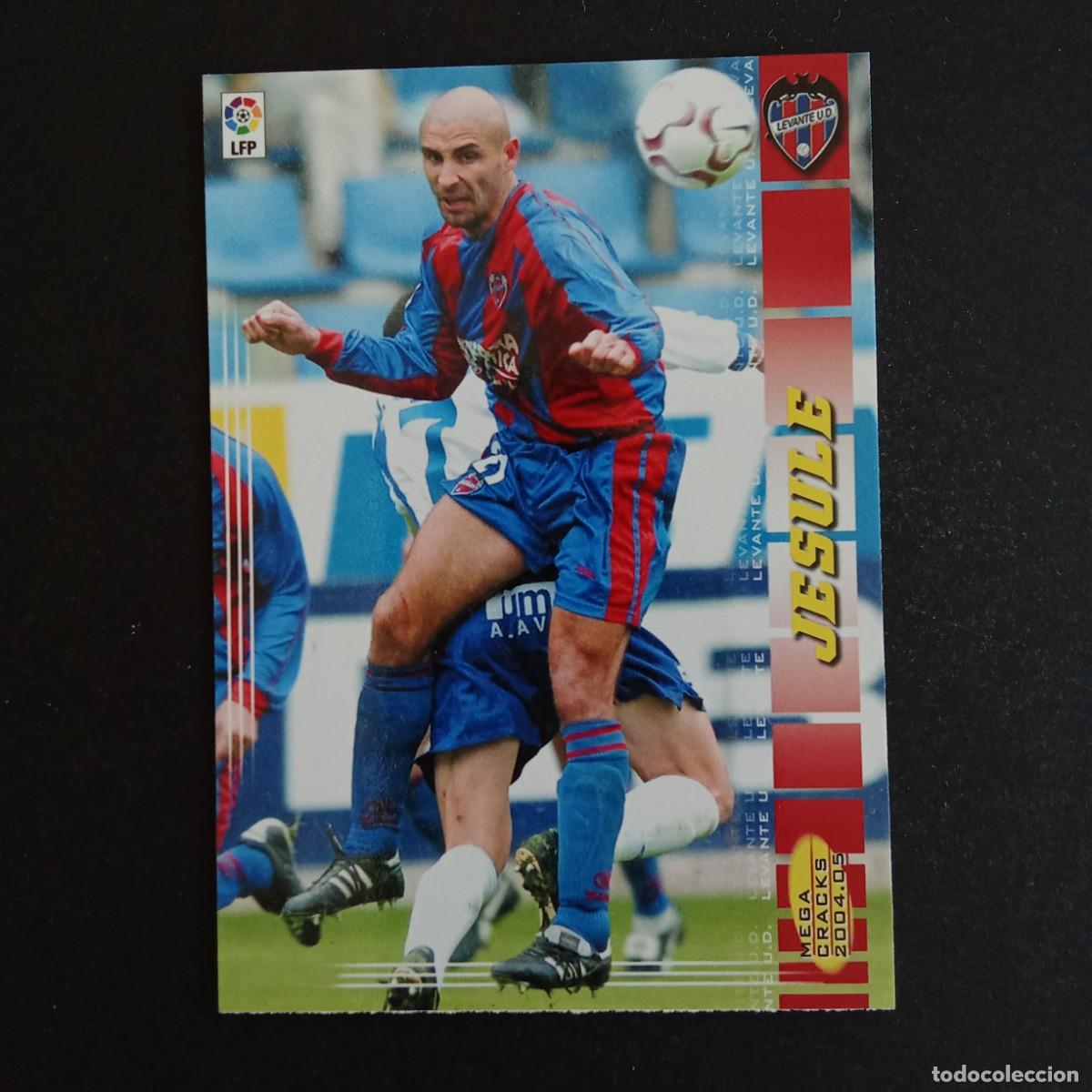 Cromos de f&uacute;tbol: 148 JESULE LEVANTE LIGA 2004 2005 04 05 MEGACRACKS PANINI -