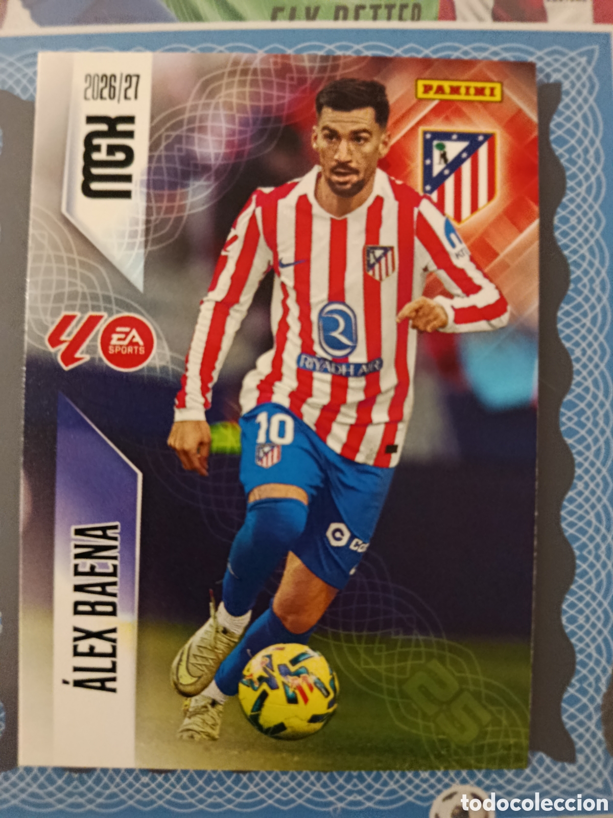 Cromos de f&uacute;tbol: MEGACRACKS 2026 2027 26 27 - PANINI - N&ordm; 67 ALEX BAENA ATL&Eacute;TICO DE MADRID